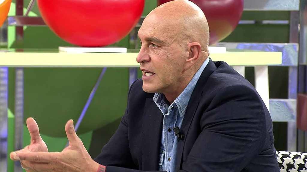 Kiko Matamoros, en el plató de 'Sálvame'