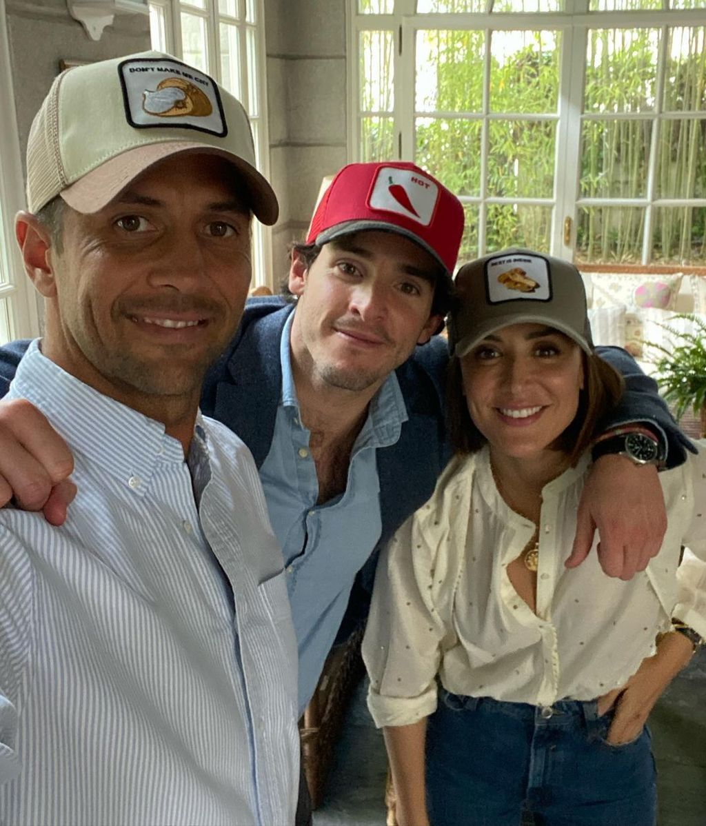 Fernando Verdasco junto a Tamara Falcó e Íñigo Onieva