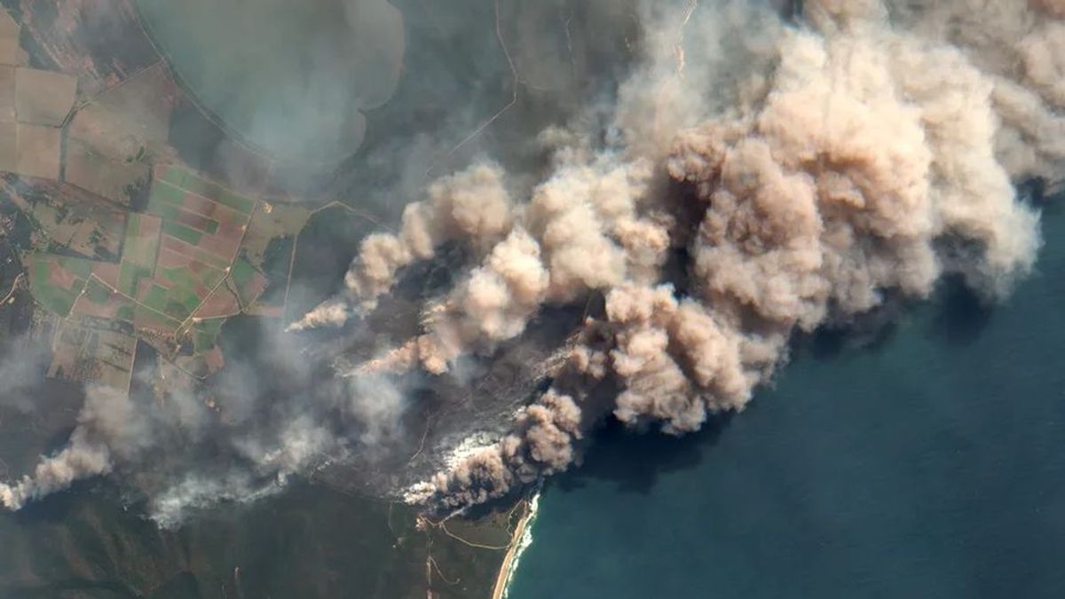 Los incendios del 'verano negro' de Australia calentaron la estratosfera, descubre un estudio