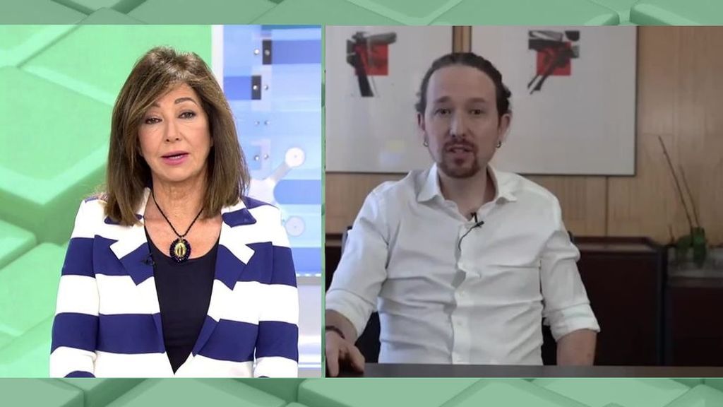 Ana Rosa ataca sin piedad a Pablo Iglesias tras el vídeo de Podemos