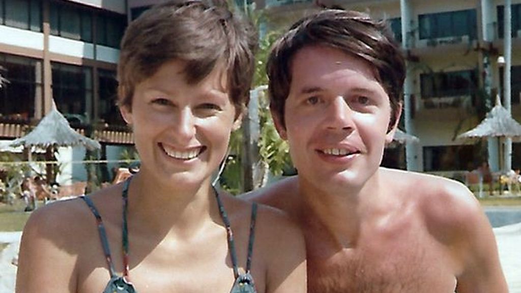 El verdadero Herman Knippenberg, con su primera esposa