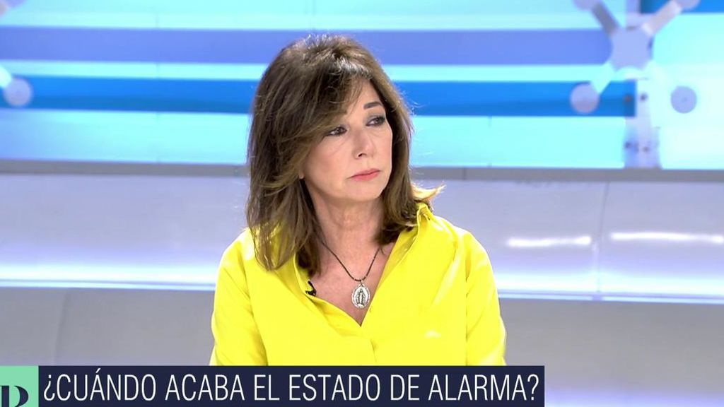 Ana Rosa, sobre el 9 de mayo y el estado de alarma