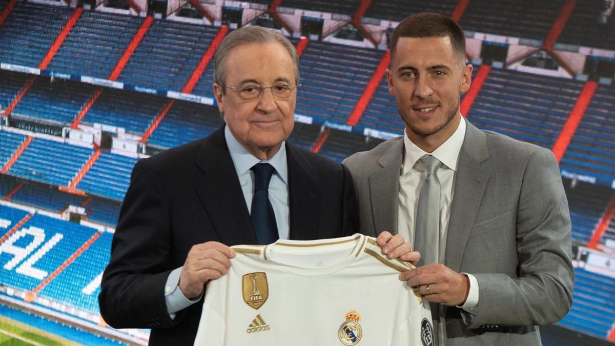 Florentino Pérez no incluirá a Hazard en ninguna operación: quiere verlo triunfar en el Real Madrid Florentino Pérez no incluirá a Hazard en ninguna operación: quiere verlo triunfar en el Real Madrid