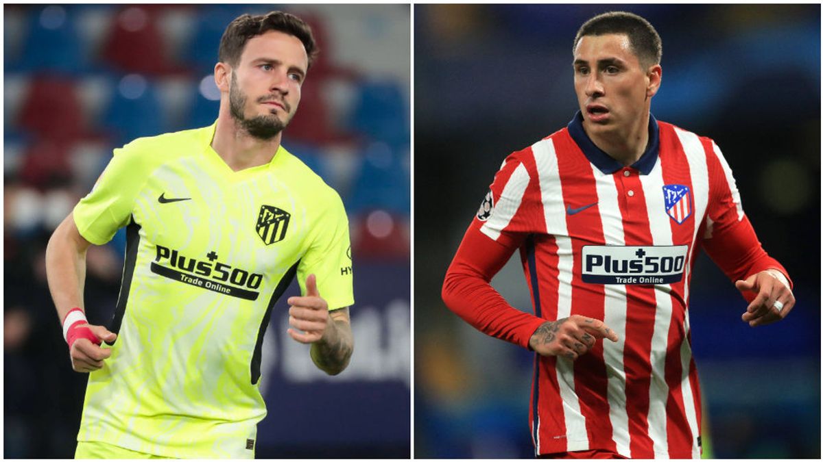 Saúl y Giménez podrían dejar el Atlético en verano. Saúl y Giménez podrían dejar el Atlético en verano.