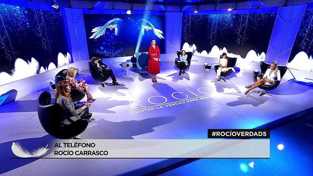 Los colaboradores del programa 'Rocío, contar la verdad para seguir viva'