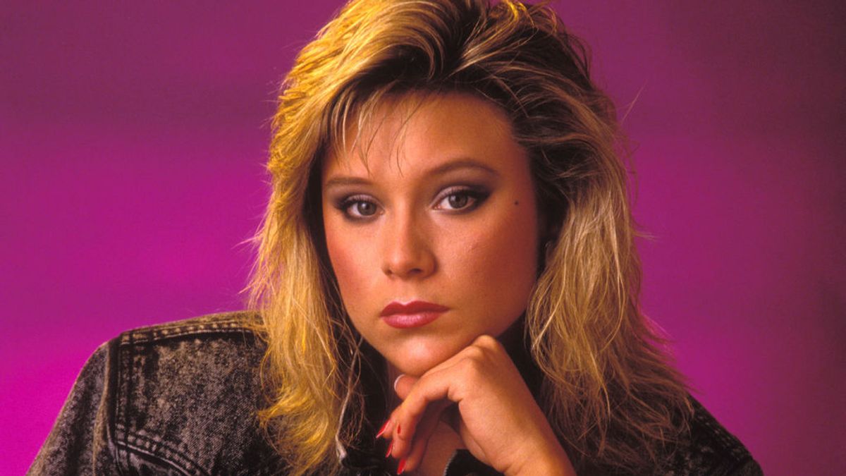Samantha Fox, en una imagen de 1987 Samantha Fox, en una imagen de 1987