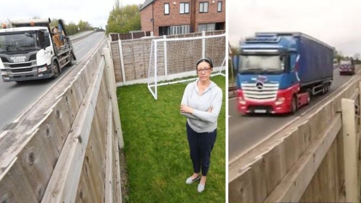 El horror de una pareja que cada día se despierta por el ruido de los camiones: toda la casa vibra