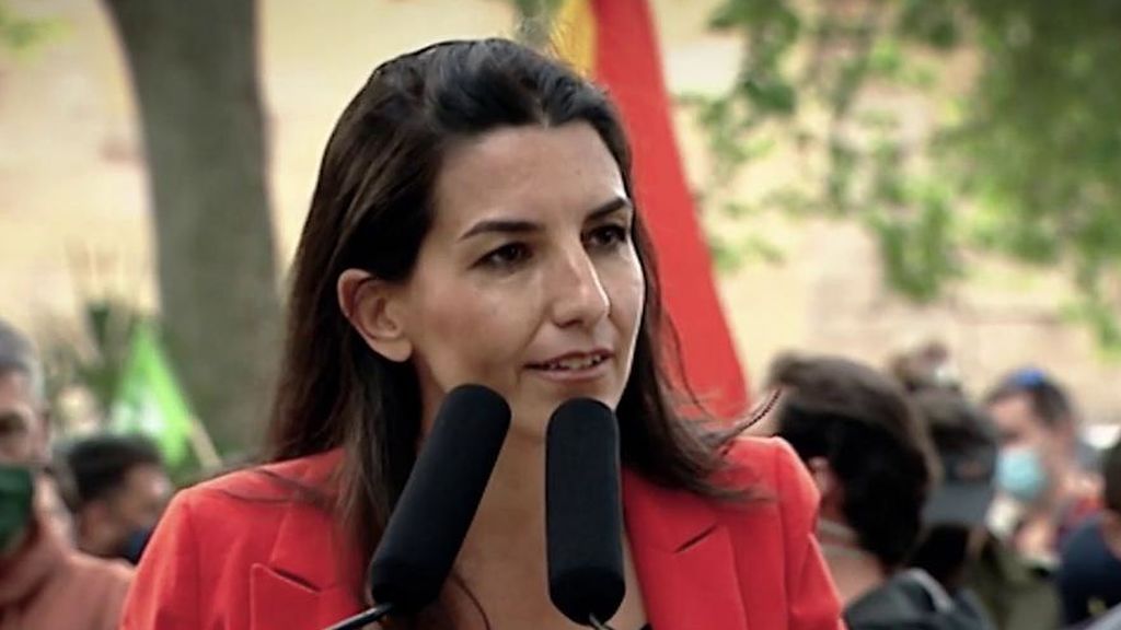 Rocío Monasterio, en un acto de VOX