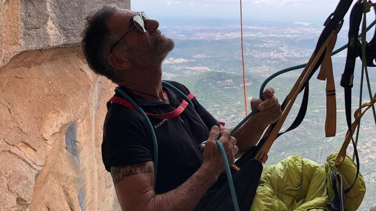 Francisco 'Novato' Marín o cómo empezar a escalar en serio a los 50 años