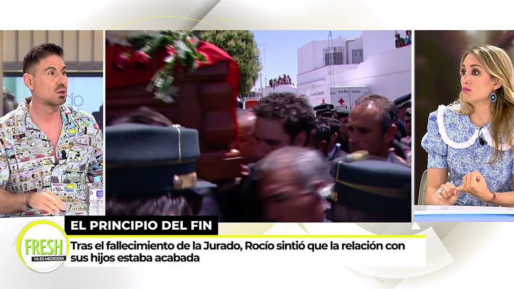 Miguel Ángel Nicolás afirma que Rocío Carrasco ha dado dos versiones de una misma historia
