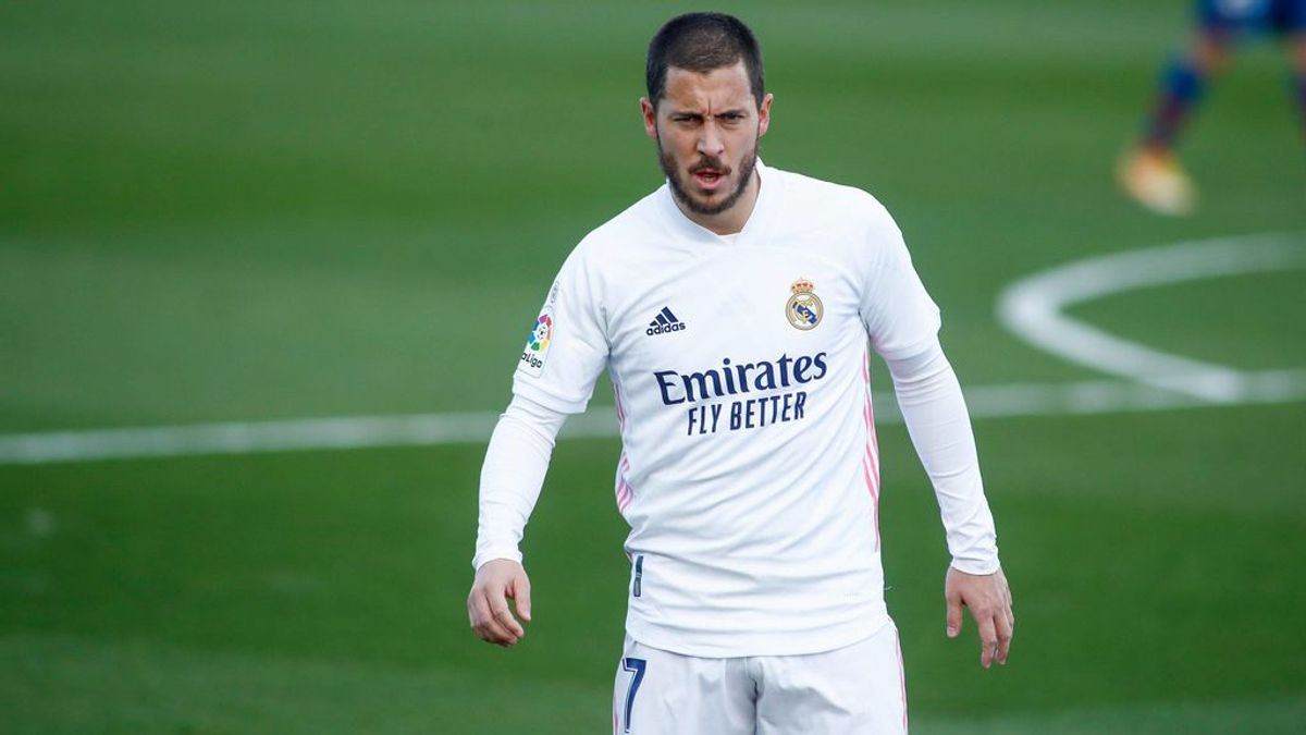 Hazard vuelve a casa: el belga se machaca y el Real Madrid le confirma que seguirá el próximo año Hazard vuelve a casa: el belga se machaca y el Real Madrid le confirma que seguirá el próximo año