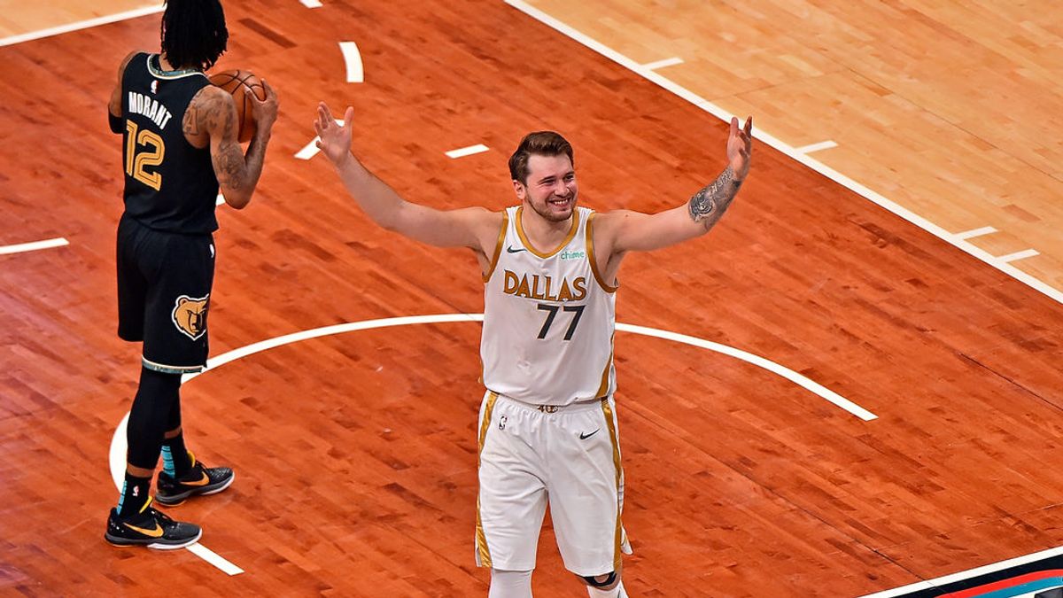 Un triple ganador de Luka Doncic sobre la bocina deja sin palabras a la NBA Un triple ganador de Luka Doncic sobre la bocina deja sin palabras a la NBA