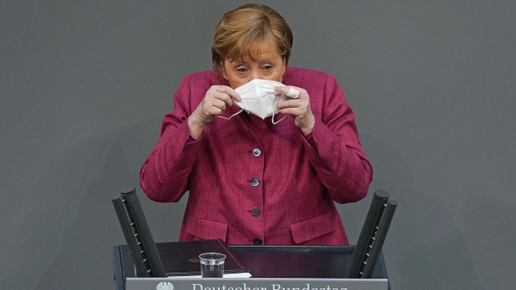 Angela Merkel vacunada contra el coronavirus Angela Merkel vacunada contra el coronavirus