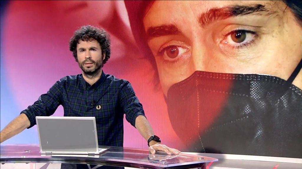 Luis García, en un momento del programa.