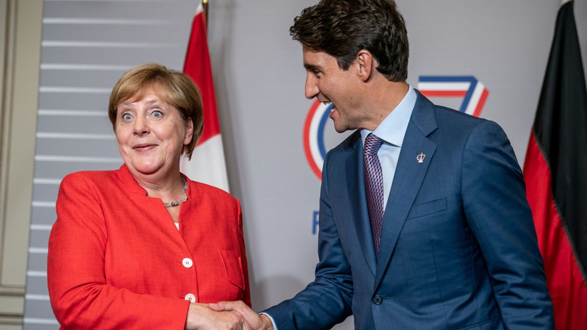 Trudeau y Merkel comparten su "preocupación" por la actividad militar de Rusia en frontera con Ucrania Trudeau y Merkel comparten su "preocupación" por la actividad militar de Rusia en frontera con Ucrania