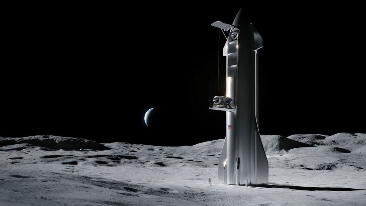 Elon Musk se lleva el contrato de la NASA para la nave que volverá a llevar a un ser humano a la Luna