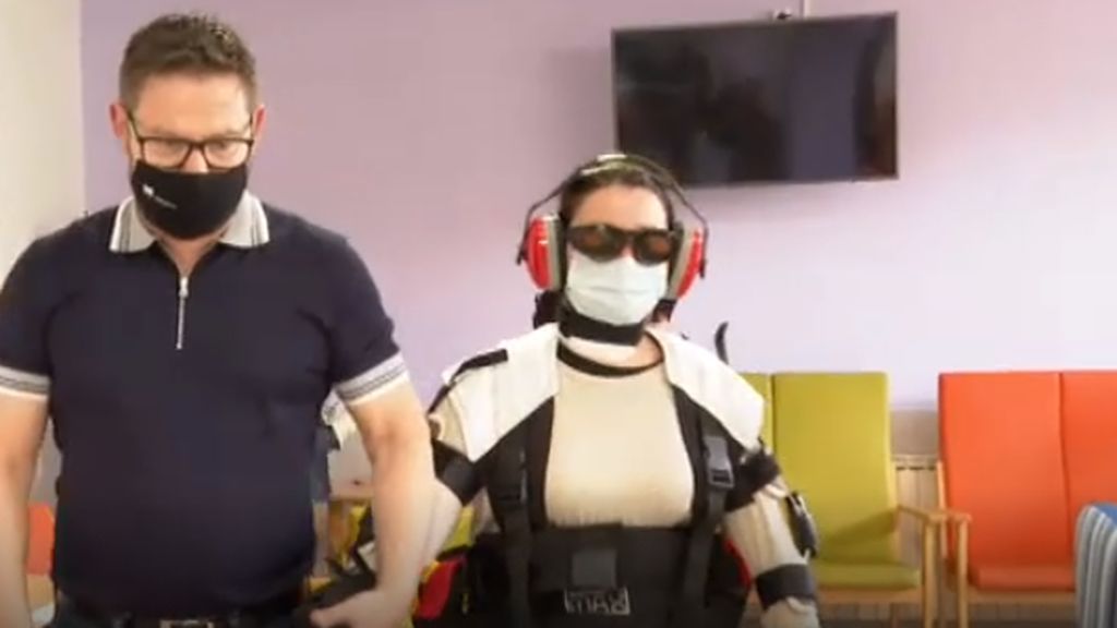 En la piel de los ancianos de residencia gracias a un traje