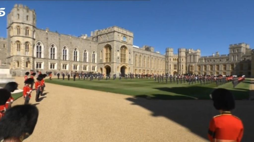 Funeral del duque de Edimburgo: la reina Isabel II y su familia le dan el último adiós