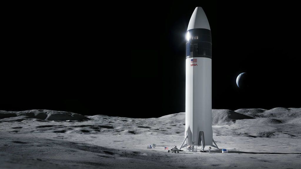 Módulo de descenso lunar de Space X