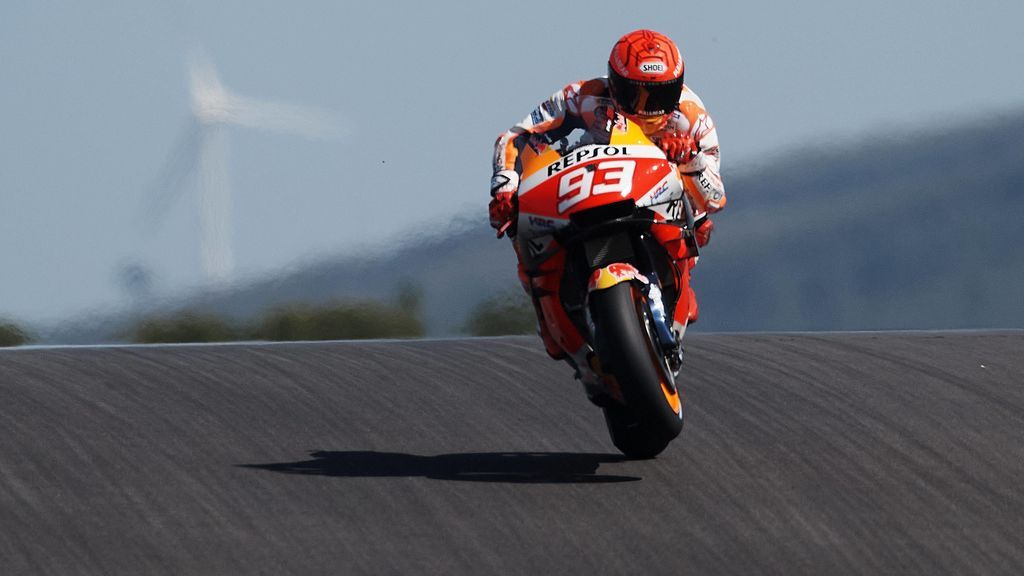 Marc Márquez regresa en Portimao con un buen séptimo puesto