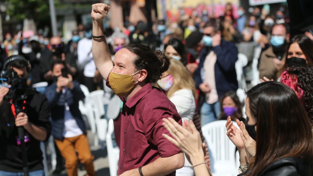 Elecciones Madrid 2021: Iglesias acusa a Ayuso de usar a los madrileños como "gasolina política para incendiar España y derrocar al Gobierno" Elecciones Madrid 2021: Iglesias acusa a Ayuso de usar a los madrileños como "gasolina política para incendiar España y derrocar al Gobierno"