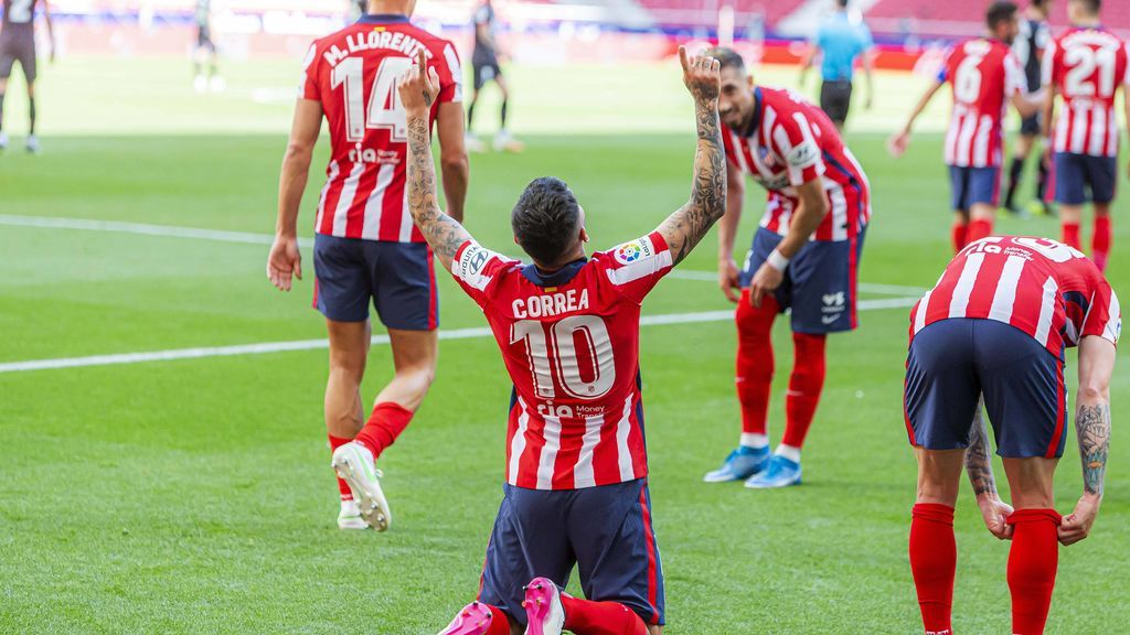 Manita del Atleti al Eibar para afianzar el liderato (5-0)