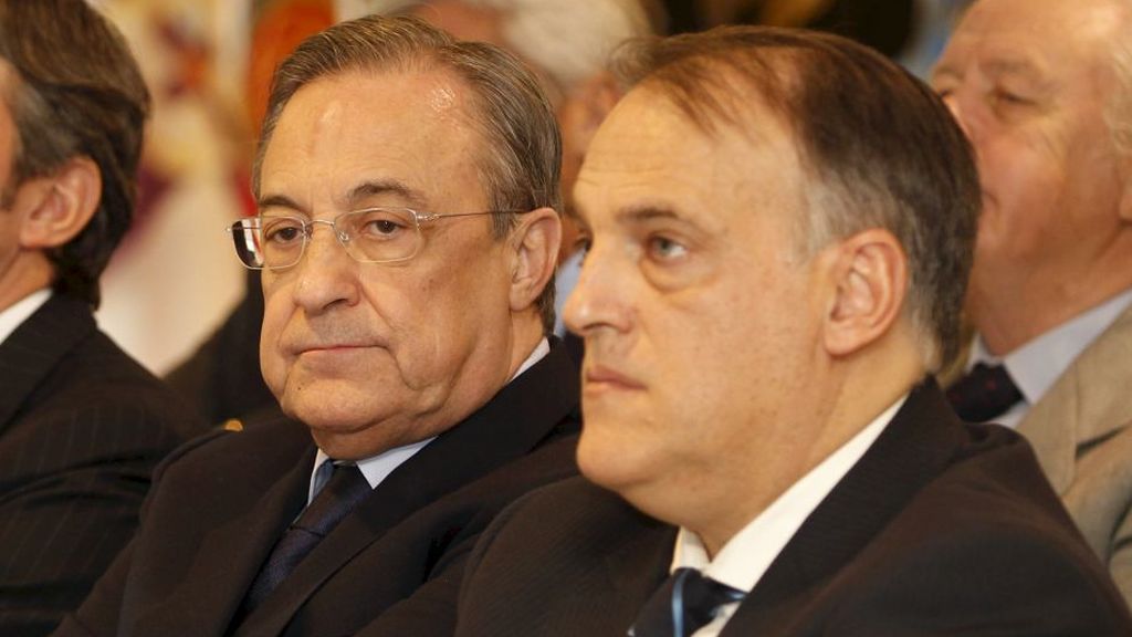 Javier Tebas vuelve a mandar un aviso a Florentino Pérez: "Utilizaré todas las herramientas para impedir la Superliga"