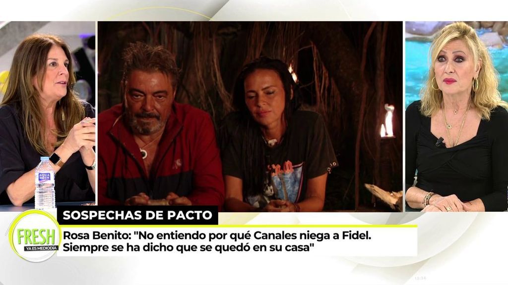 Rosa Benito: “No entiendo por qué Canales niega a Fidel”