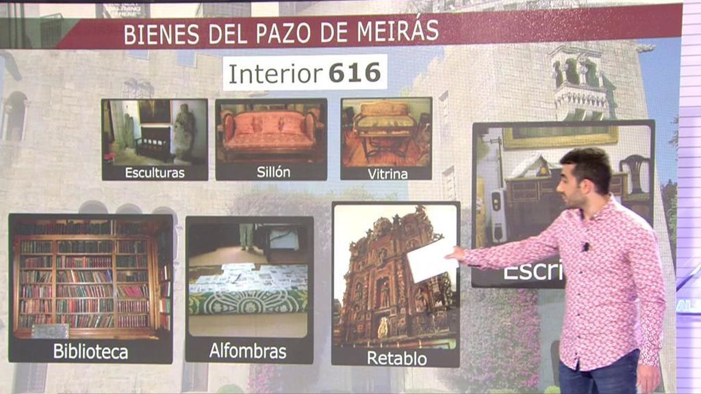 Los bienes del Pazo de Meirás