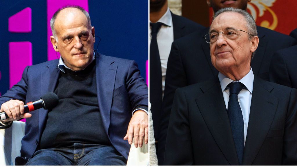 Javier Tebas lanza un órdago a Florentino Pérez: "En 2020 ya dije que estaba despistado, y ahora está perdido"