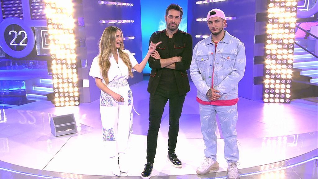 Ana Mena y Omar Montes, en 'El concurso del año: edición noche'