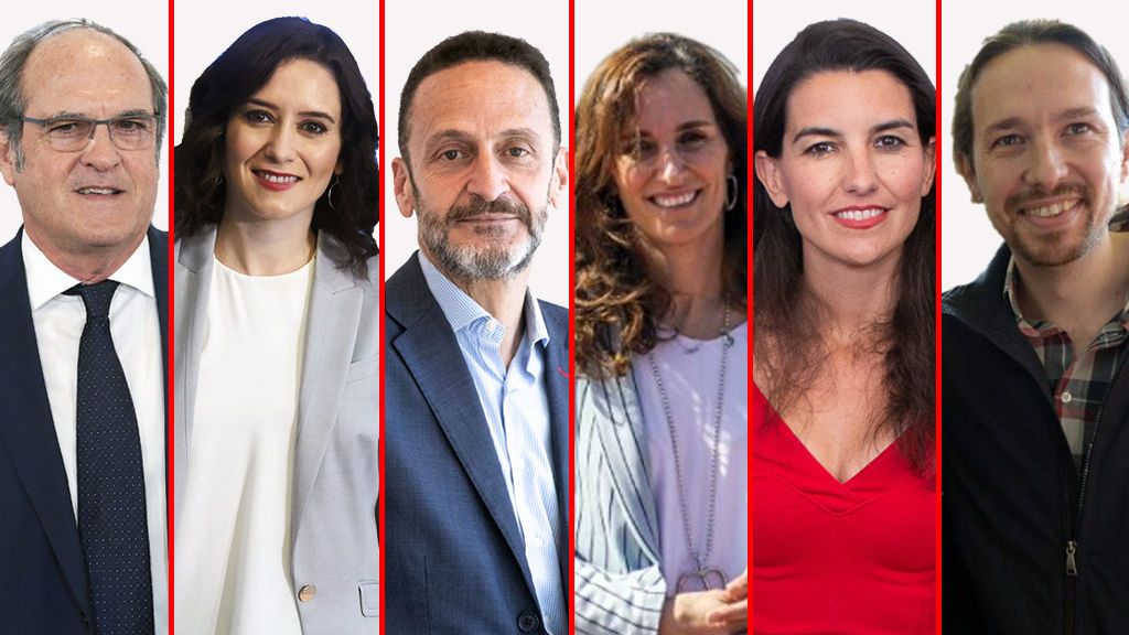 Los 6 candidatos a las elecciones en Madrid se enfrentan en el único debate de la campaña Los 6 candidatos a las elecciones en Madrid se enfrentan en el único debate de la campaña