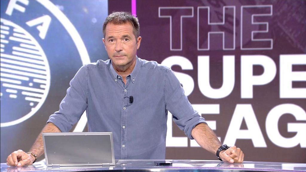 Manu Carreño, en un momento del programa.