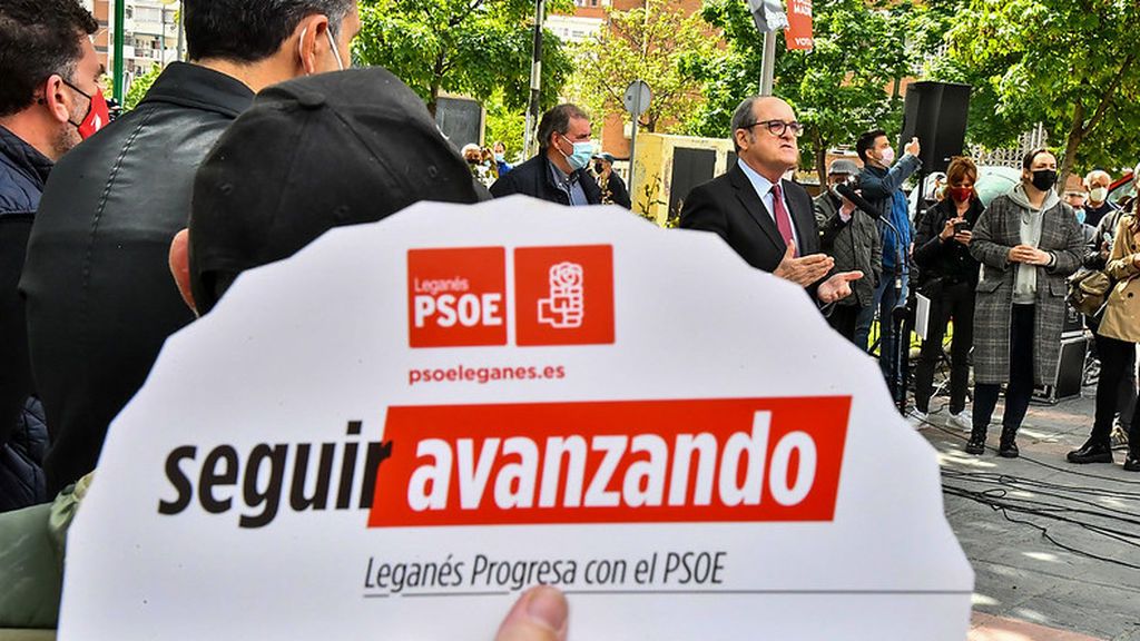 Abanico de propaganda electoral del PSOE