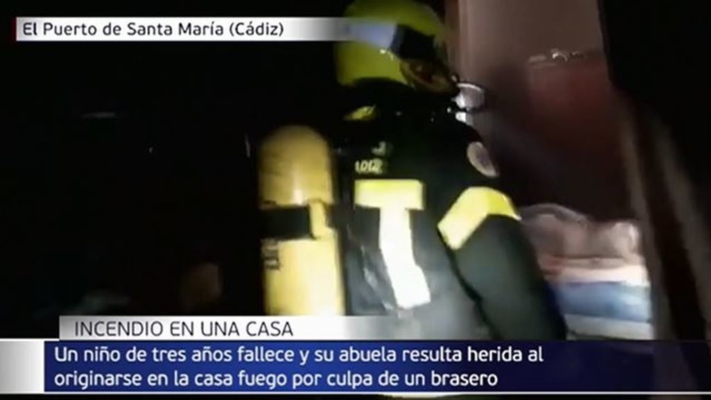 Muere un niño de tres años en el incendio de una casa en El Puerto de Santa María