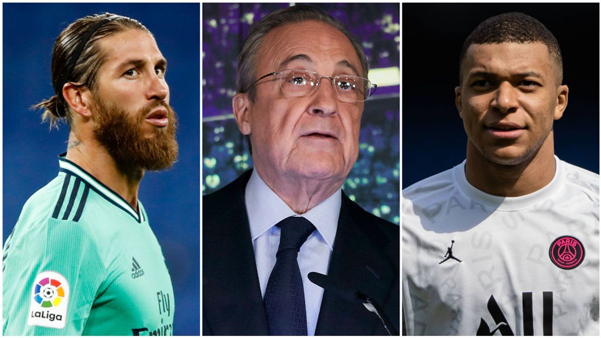 Florentino Pérez se mostró "tranquilo" con Mbappé. Florentino Pérez se mostró "tranquilo" con Mbappé.