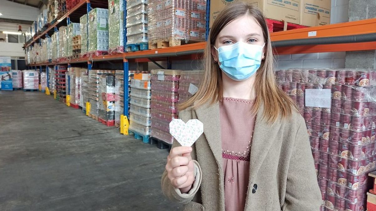 La historia de Martina, la niña benefactora por la que se interesó la reina emérita en su visita a Galicia La historia de Martina, la niña benefactora por la que se interesó la reina emérita en su visita a Galicia