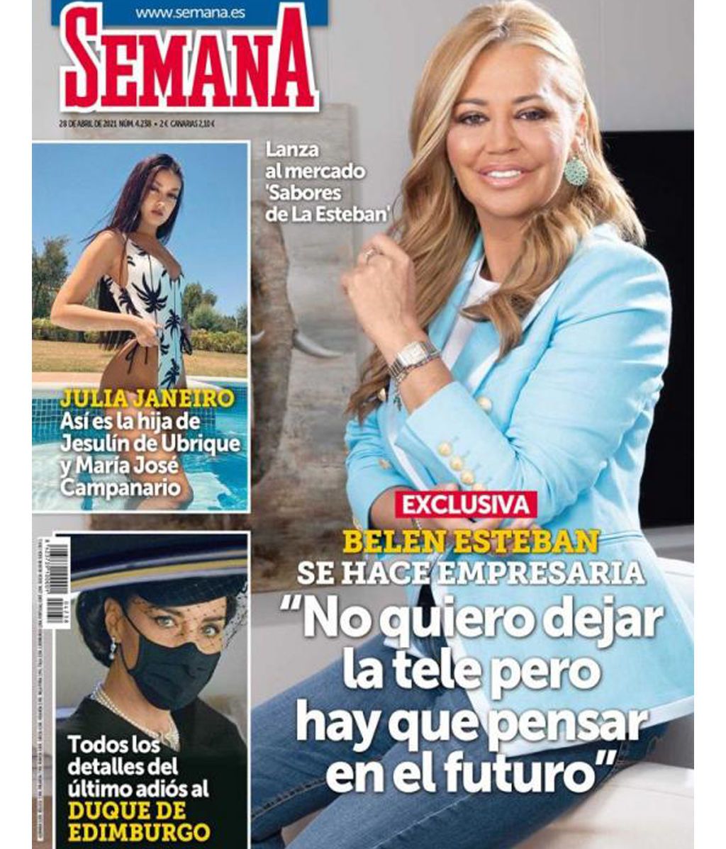 Belén Esteban en la portada de la revista 'Semana'