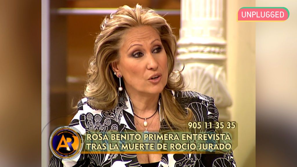 Rosa Benito en 'El programa de Ana Rosa' (2006)