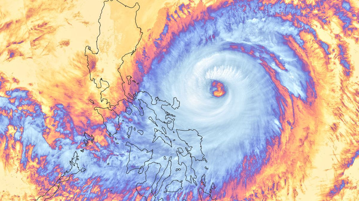 Efecto colateral del tifón Surigae: las aguas del Pacífico se enfrían tras el paso de la tormenta