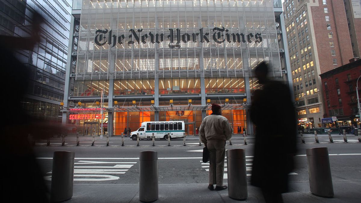 The New York Times rechaza los baños "neutrales" y cambiar los nombres de los periodistas transgénero The New York Times rechaza los baños "neutrales" y cambiar los nombres de los periodistas transgénero