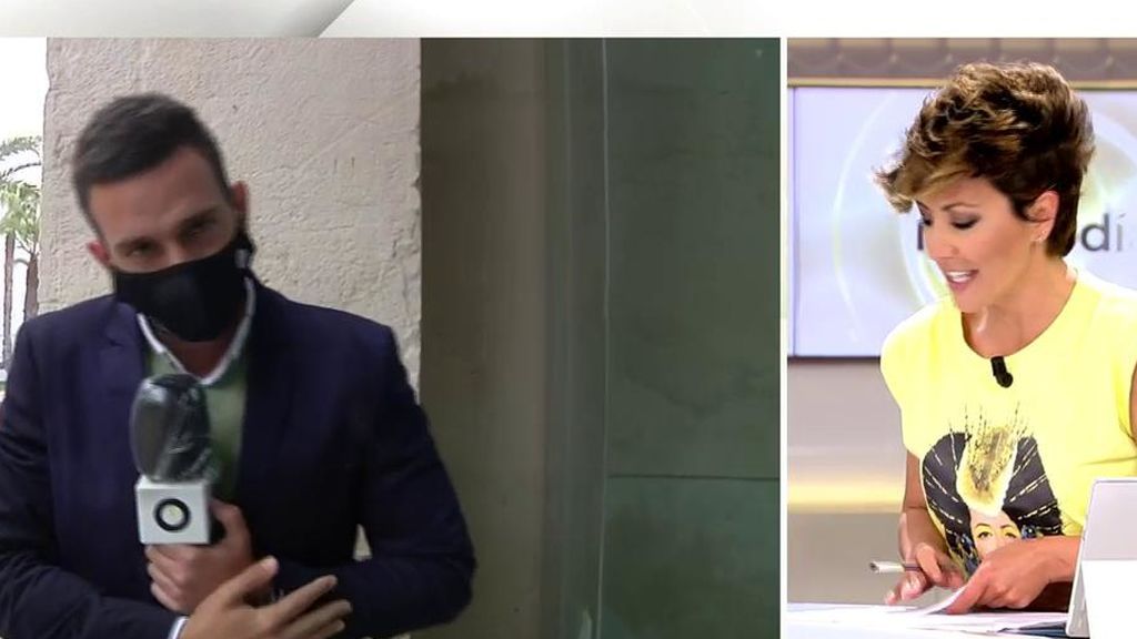 Las lluvias torrenciales de Murcia sorprenden al reportero del programa