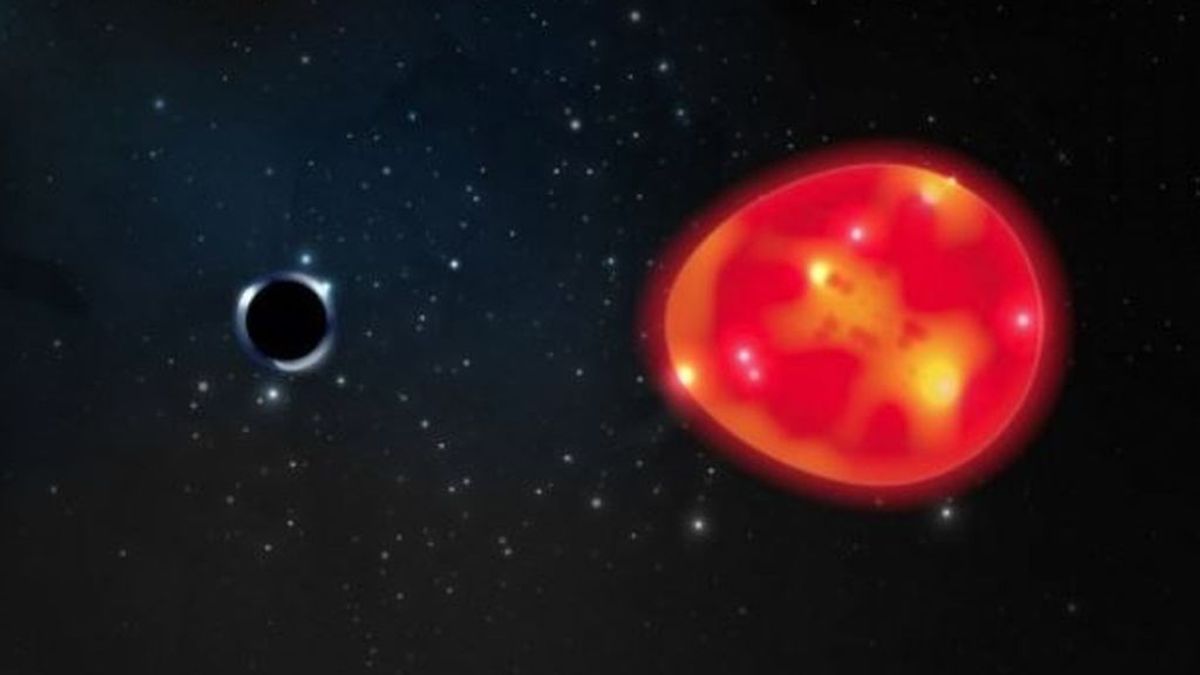 Detectan el agujero negro más cercano a la Tierra, tres veces más masivo que el Sol