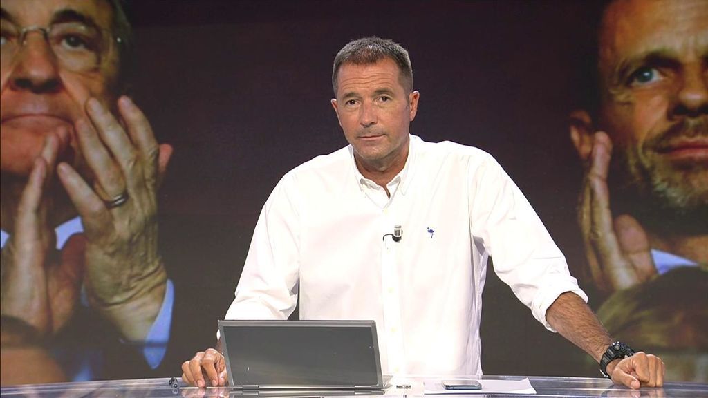 Manu Carreño, en un momento del programa.