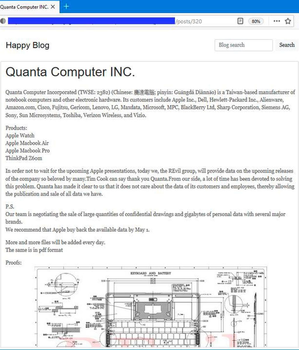 Hackers roban los diseños de los nuevos MacBook de Apple