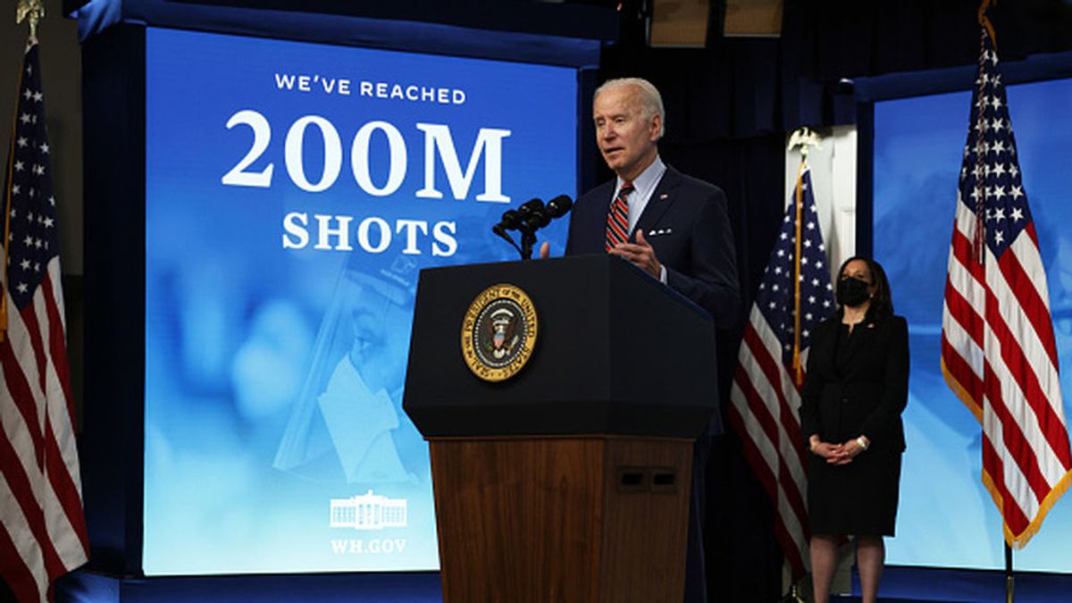 Estados Unidos supera las 200 millones de dosis de la vacuna contra la COVID-19 aplicadas Estados Unidos supera las 200 millones de dosis de la vacuna contra la COVID-19 aplicadas