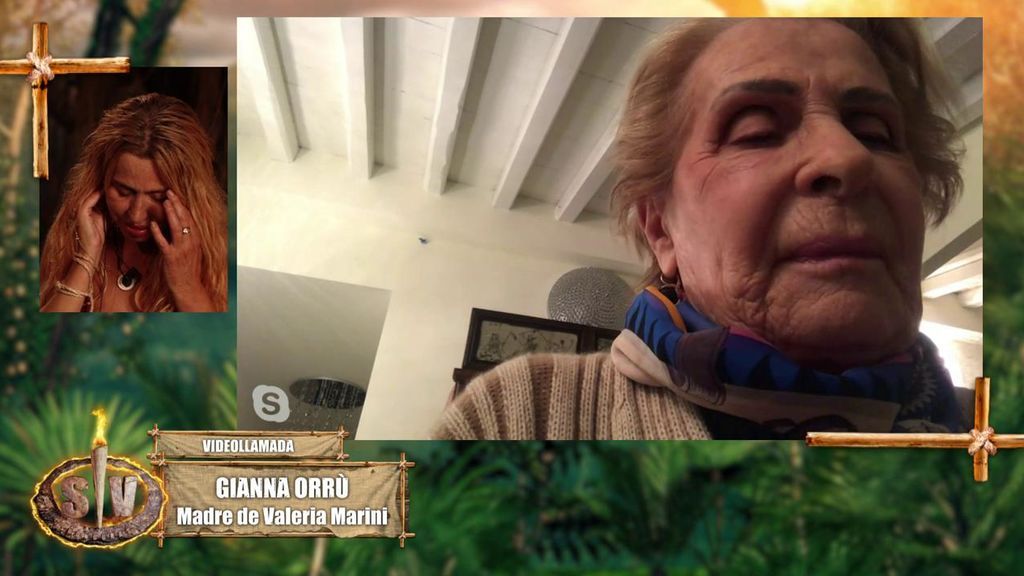 Valeria habla con su madre, Gianna Orrú: "Encontrarás grandes novedades cuando vengas a Italia"