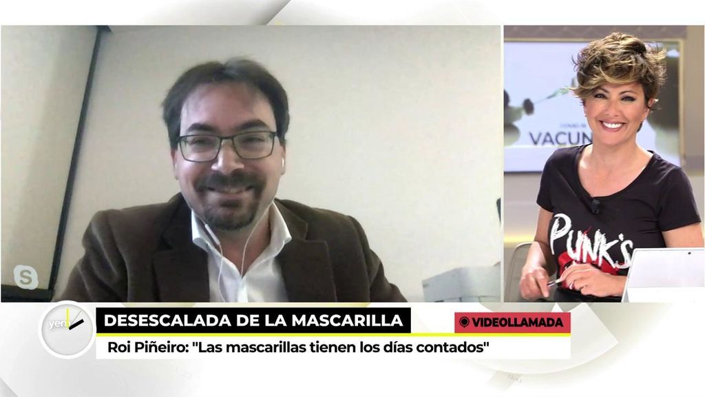 Roi Piñeiro, médico: “Según se incremente el ritmo de vacunación, las mascarillas tienen los días contados”