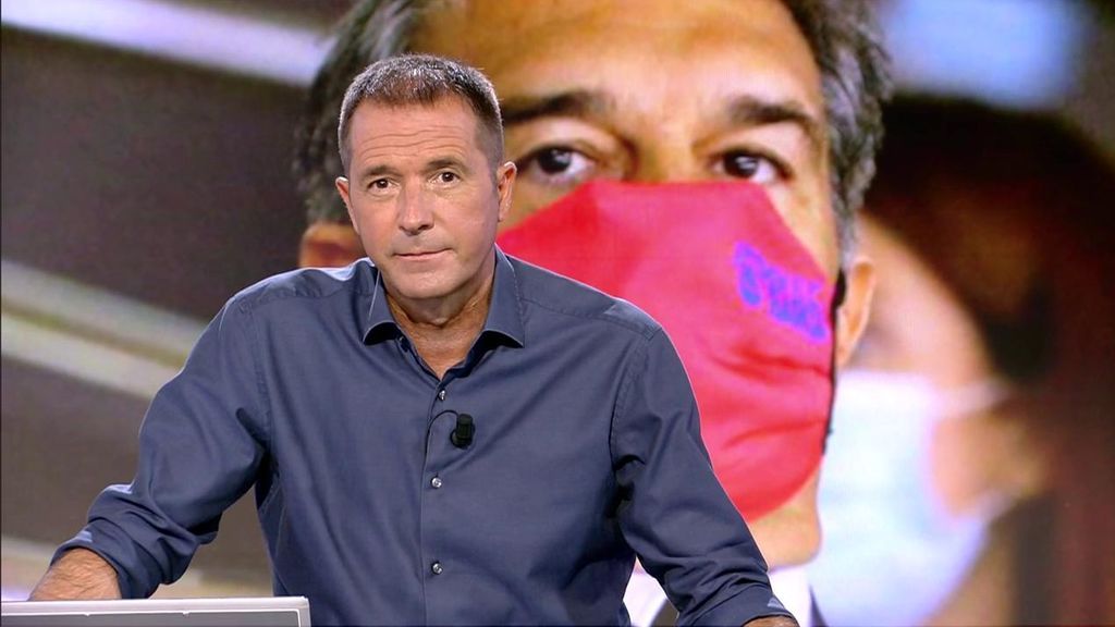 Manu Carreño, en un momento del programa.