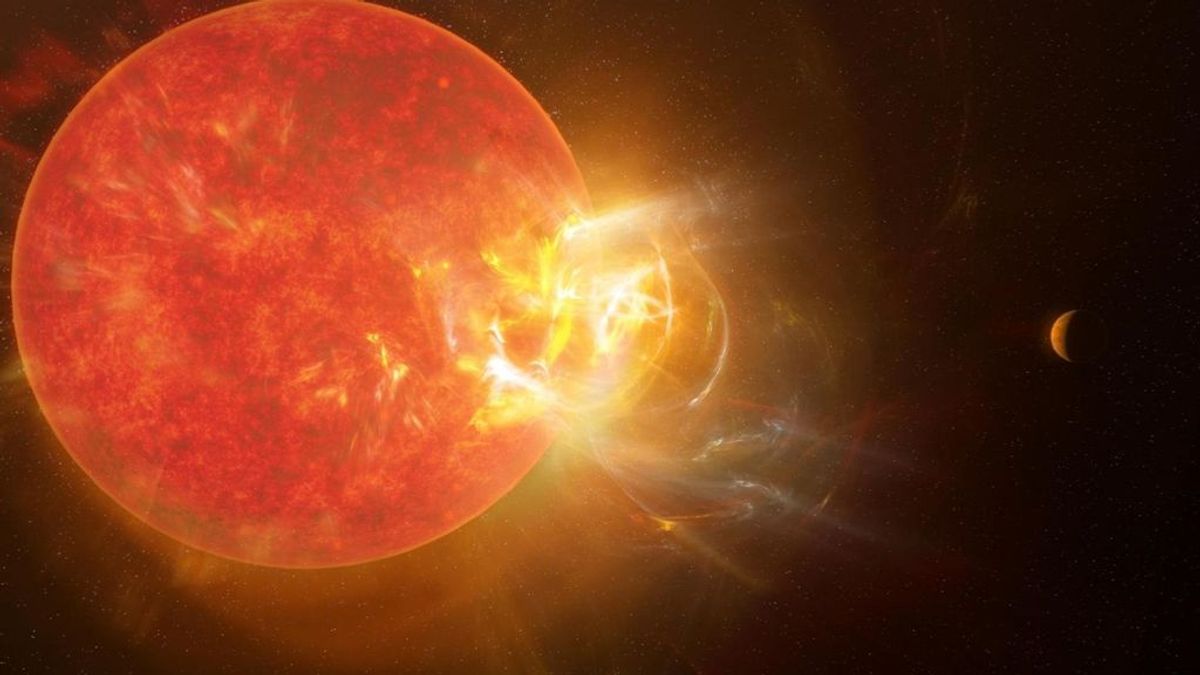 Una llamarada récord ha estallado desde la estrella más cercana a nuestro sistema solar